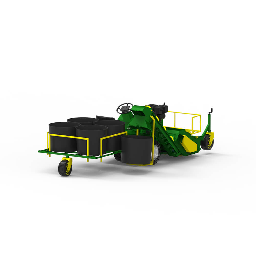H130 Pro Harvesters With Mechanical Sweeper