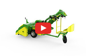 H130 Harvesters With Mechanical Sweeper