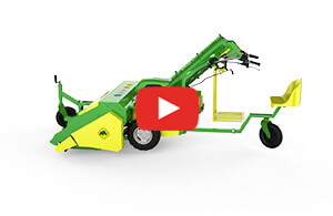 H130 Harvesters With Mechanical Sweeper