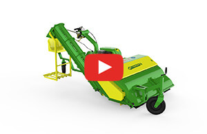 H130 Harvesters With Mechanical Sweeper